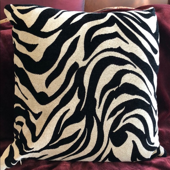 Zebra Print Pillow - Picture 1 of 6